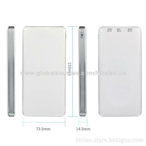 12,000mAh Capacity Power Banks , Ultra-thin
